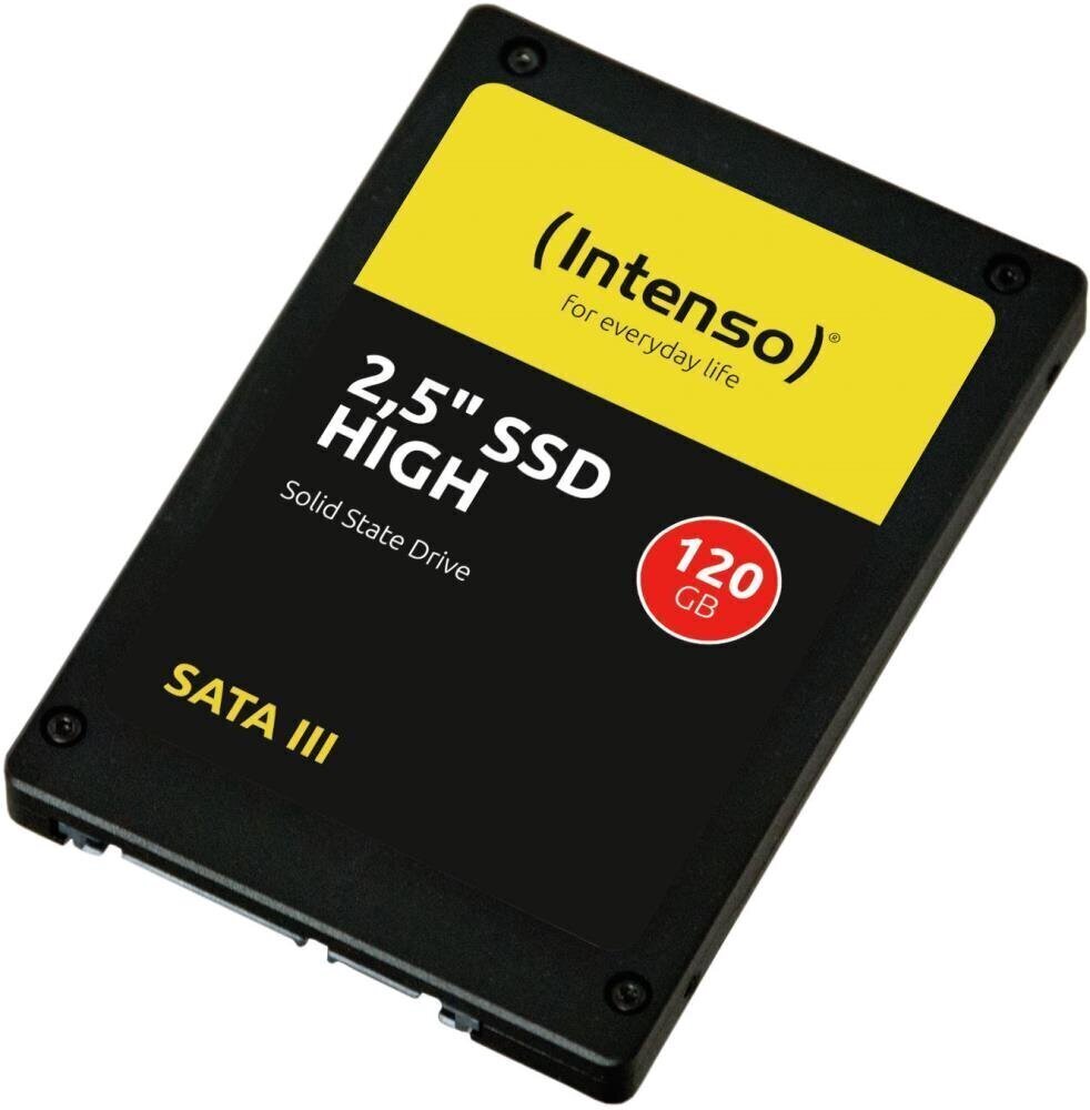 INTENSO (3813430) 2,5" SSD SATA III 120GB cena un informācija | Iekšējie cietie diski (HDD, SSD, Hybrid) | 220.lv