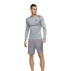Nike мужская футболка NP Top LS Tight M BV5588-068, 60770, серая цена и информация | Мужская спортивная одежда | 220.lv