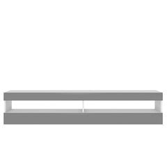TV galdiņš Selsey Viansola, 140 cm, balts/pelēks cena un informācija | TV galdiņi | 220.lv