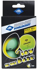 Galda tenisa bumbiņu komplekts Donic-Schildkrot 6 gab, zaļš cena un informācija | Galda tenisa bumbiņas | 220.lv