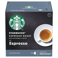 STARBUCKS Espresso Roast by NESCAFÉ DOLCE GUSTO, 12 kaps. cena un informācija | Kafija, kakao | 220.lv