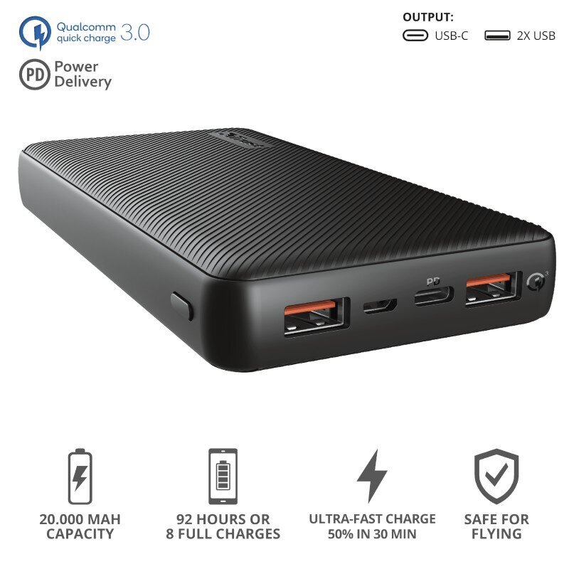 Trust 23593 cena un informācija | Lādētāji-akumulatori (Power bank) | 220.lv