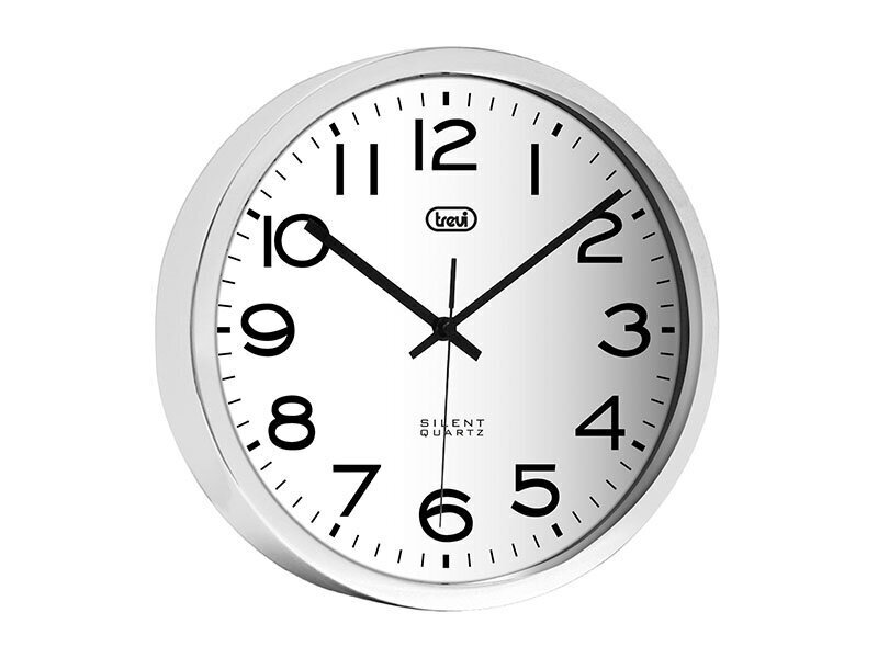 Trevi OM 3318 STEEL sienas pulkstenis цена и информация | Pulksteņi | 220.lv