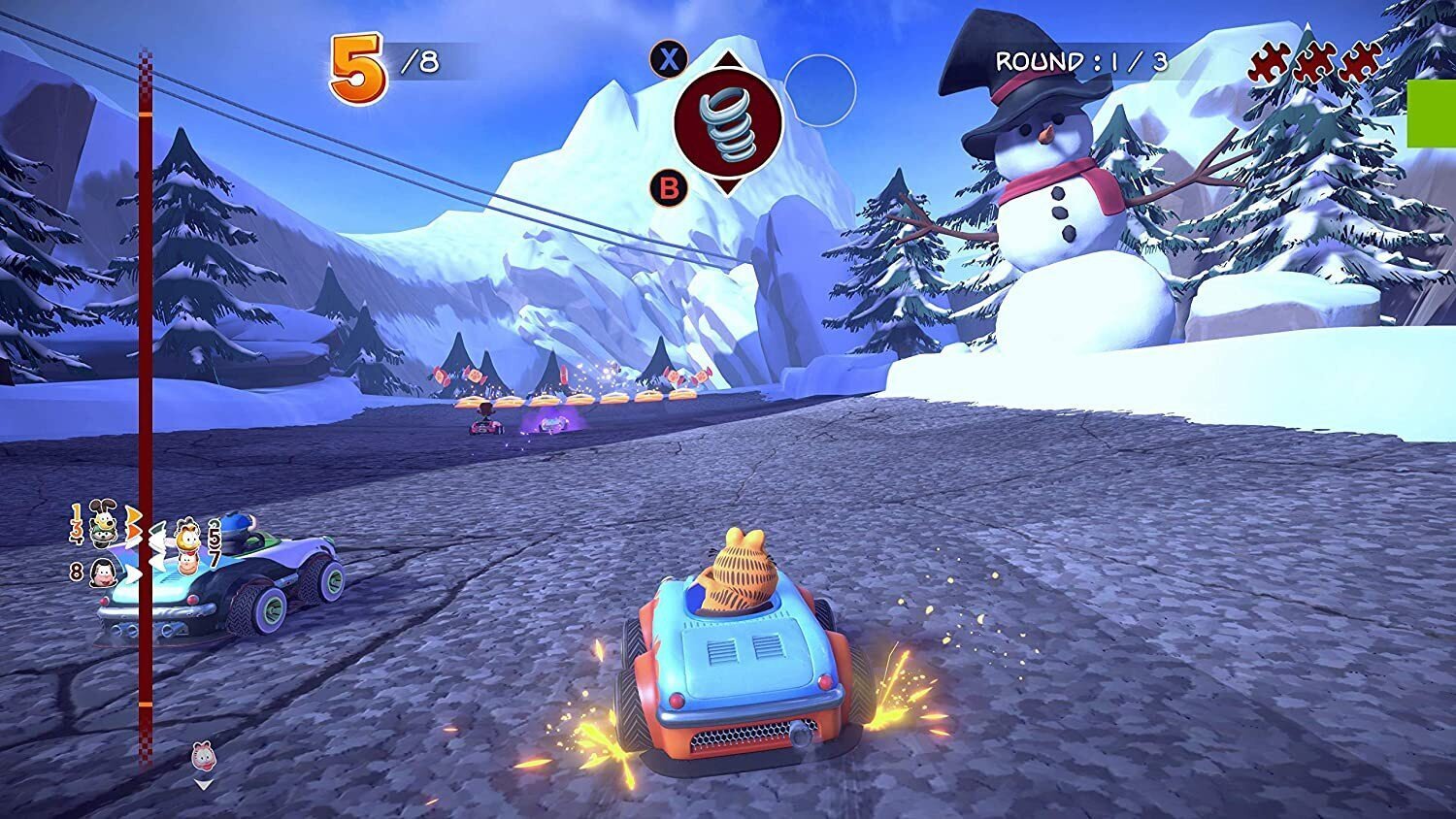 Spēle priekš PlayStation 4, Garfield Kart Furious Racing цена и информация | Datorspēles | 220.lv