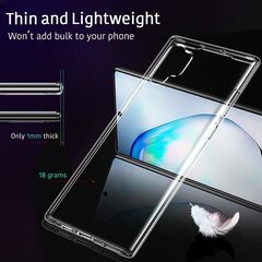 Чехол Mercury Goospery "Jelly Clear" Samsung N975 Note 10 Plus прозрачный цена и информация | Чехлы для телефонов | 220.lv