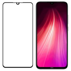 LCD aizsargstikls Wozinsky 5D piemērots maciņam Xiaomi Redmi Note 8 melns cena un informācija | Ekrāna aizsargstikli | 220.lv