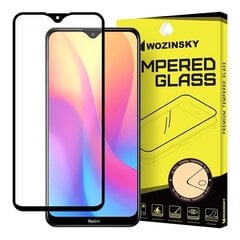 Защитное стекло Wozinsky 5D адаптировано к чехлу для Xiaomi Redmi 8A, черное цена и информация | Защитные пленки для телефонов | 220.lv