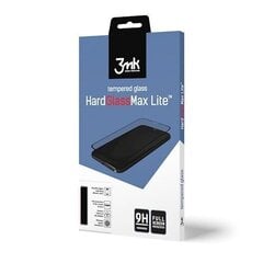 LCD aizsargstikls 3MK Hard Glass Max Finger Print Samsung G988 S20 Ultra melns cena un informācija | Ekrāna aizsargstikli | 220.lv