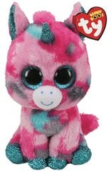 Plīša rozā vienradzis TY Beanie Boos Gumball, 15 cm, 36313 cena un informācija | Mīkstās (plīša) rotaļlietas | 220.lv