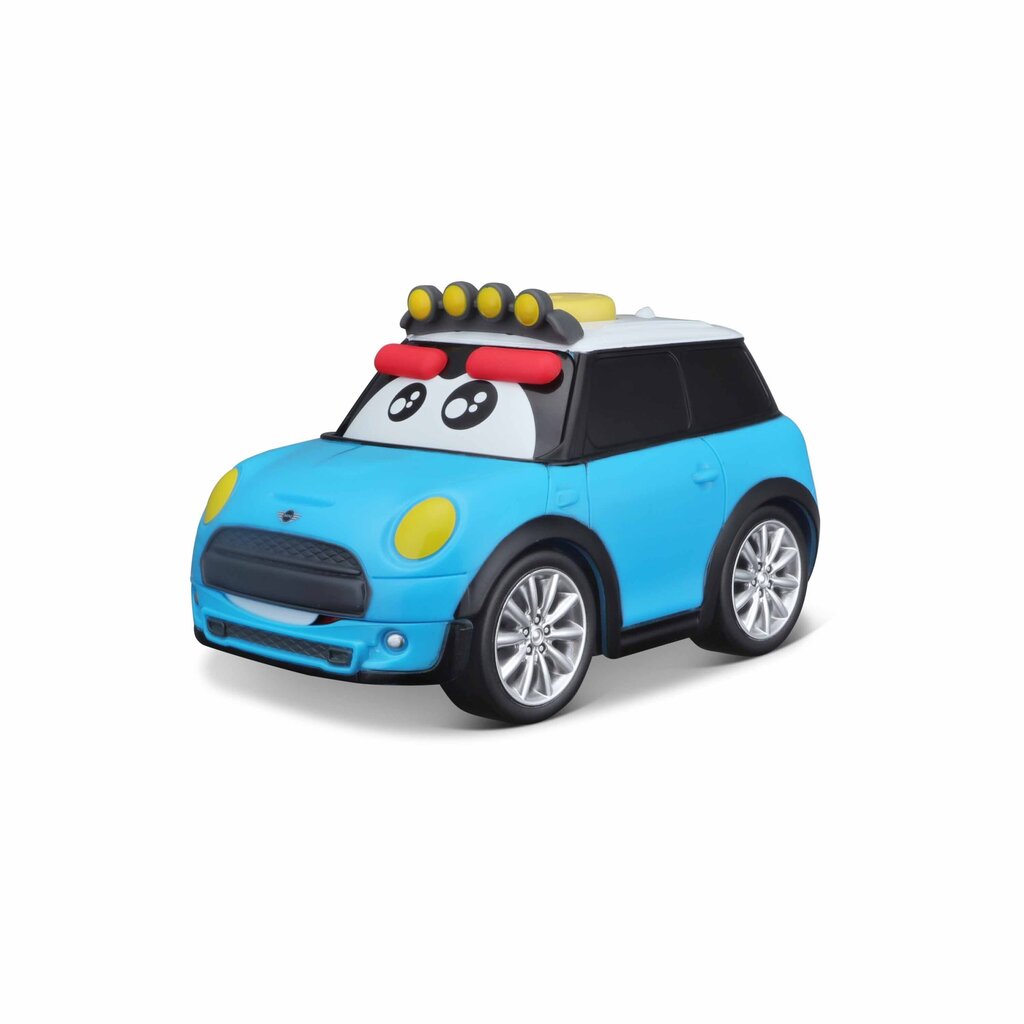 Rotaļu mašīna Bburago Junior Mini Cooper Laugh & Play, 16-81205 цена и информация | Rotaļlietas zīdaiņiem | 220.lv