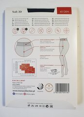 Sieviešu zeķbikses MONA Soft 3D 60 (Zilas) цена и информация | Колготки | 220.lv