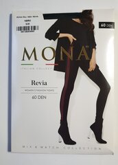 Женские колготки с рисунком MONA Revia 60 (Черные) цена и информация | Kолготки | 220.lv