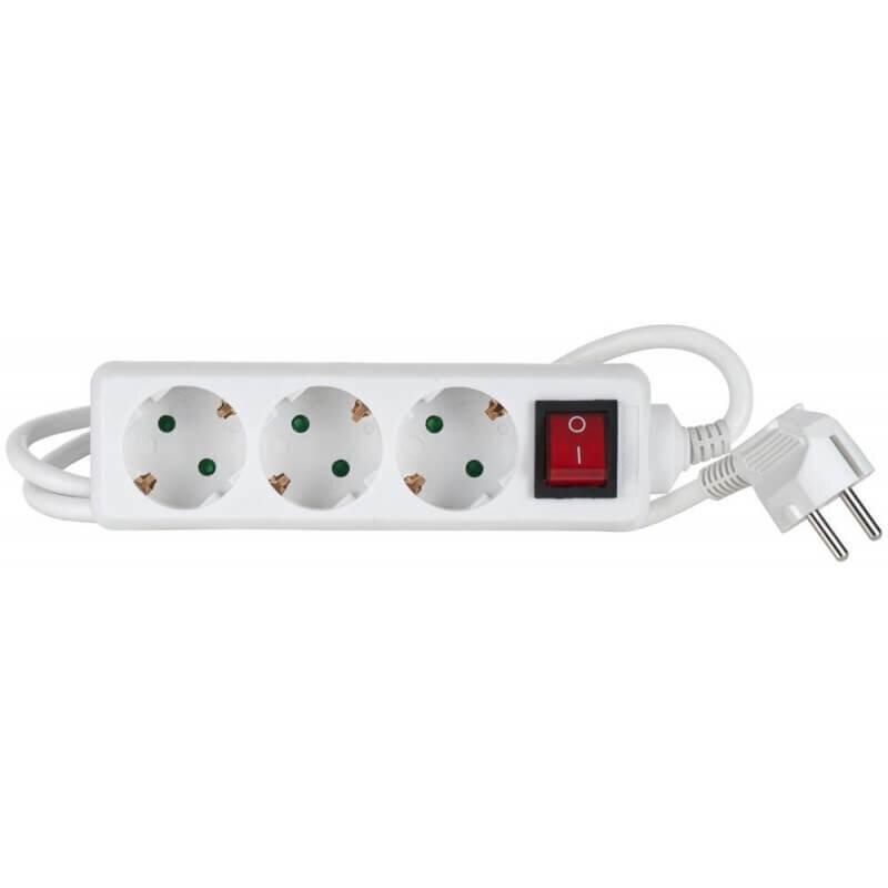 AIRAM PAGARINĀTĀJS 3-WAY EXTENSION CORD 3M cena un informācija | Pagarinātāji | 220.lv