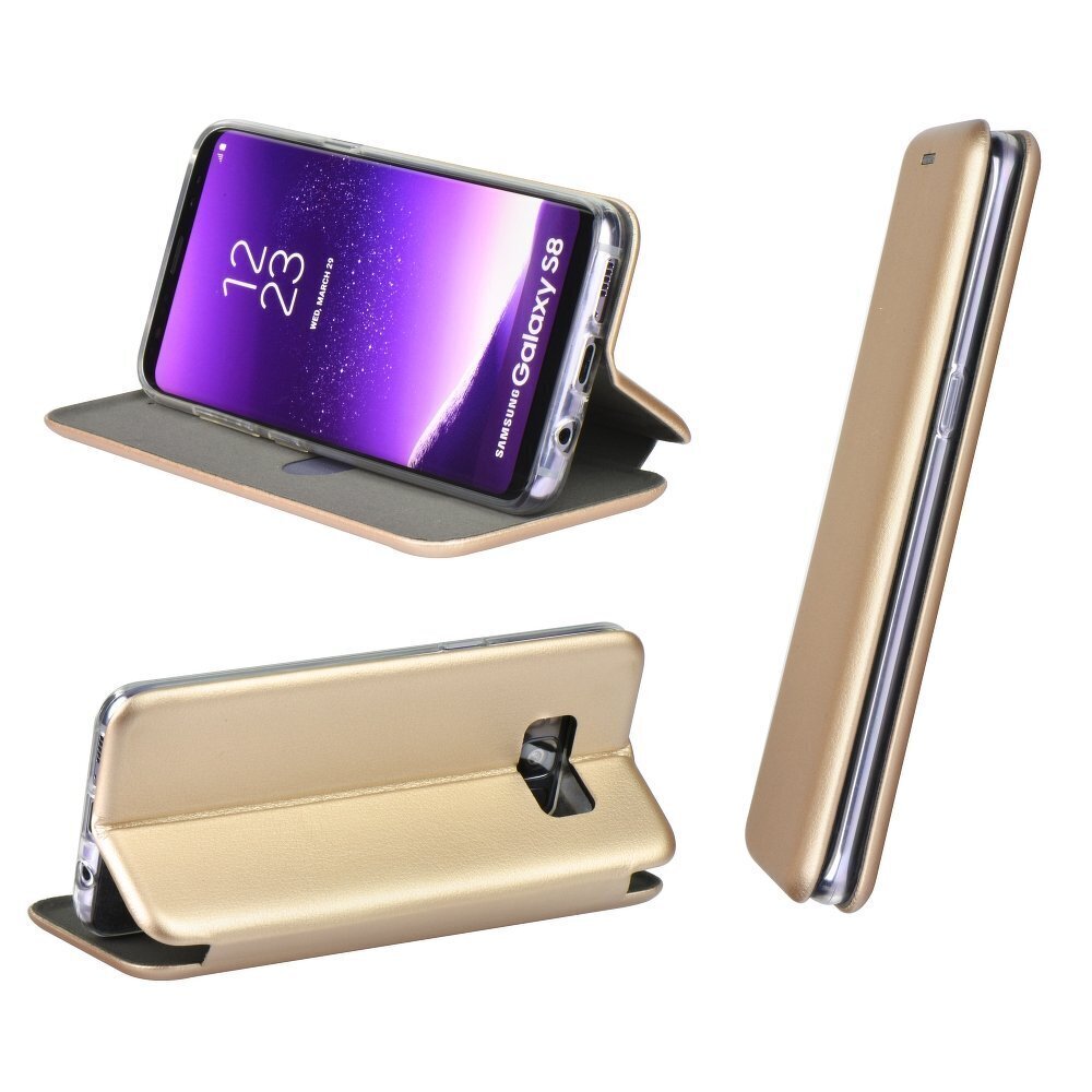 Case Book Elegance Huawei P20 gold cena un informācija | Telefonu vāciņi, maciņi | 220.lv