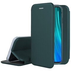 Чехол Book Elegance для Samsung A41, темно-зеленый цена и информация | Чехлы для телефонов | 220.lv