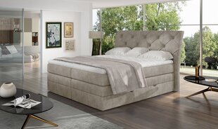 Кровать NORE Mirabel 01, 140x200 см, бежевая цена и информация | Кровати | 220.lv
