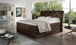 Кровать NORE Mirabel 02, 140x200 см, коричневая