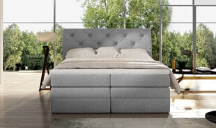 Кровать NORE Mirabel 07, 140x200 см, темно-коричневая цена и информация | Кровати | 220.lv