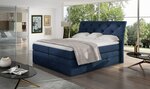 Кровать NORE Mirabel 08, 140x200 см, синяя