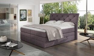 Кровать NORE Mirabel 21, 140x200 см, светло-коричневая цена и информация | Кровати | 220.lv