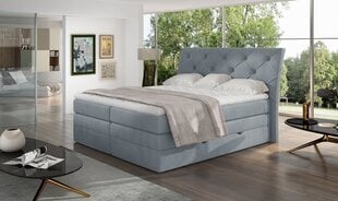 Кровать NORE Mirabel 19, 160x200 см, светло-синяя цена и информация | Кровати | 220.lv