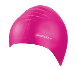 BECO Kid's silicon swimming cap 7399 4 pink цена и информация | Шапочки для плавания | 220.lv