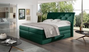 Кровать NORE Mirabel 10, 180x200 см, зеленая цена и информация | Кровати | 220.lv