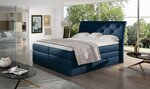 Кровать NORE Mirabel 11, 180x200 см, синяя