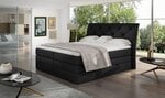 Кровать NORE Mirabel 15, 180x200 см, черная