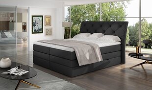 Кровать NORE Mirabel 17, 180x200 см, темно-серая цена и информация | Кровати | 220.lv