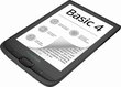 PocketBook Basic 4 eBook reader (PB606-E-WW), melna цена и информация | E-grāmatu lasītāji | 220.lv
