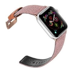 Браслет Dux Ducis "Casual Version" для Apple Watch, 38/40мм, чёрный цена и информация | Аксессуары для смарт-часов и браслетов | 220.lv