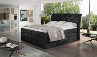 Кровать NORE Mirabel 13, 180x200 см, темно-серая цена и информация | Кровати | 220.lv
