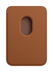 iPhone Leather Wallet with MagSafe, Saddle Brown cena un informācija | Telefonu vāciņi, maciņi | 220.lv