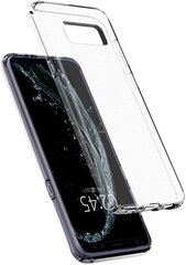 Чехол "Spigen Liquid Crystal" Samsung G955 S8 Plus прозрачный цена и информация | Чехлы для телефонов | 220.lv