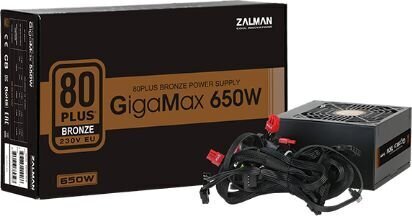 Zalman ZM650-GVII цена и информация | Barošanas bloki (PSU) | 220.lv