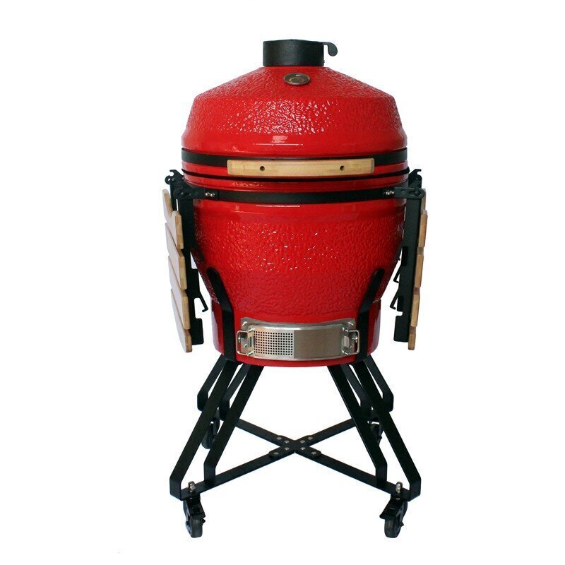 Grils ar piederumiem Zyle Kamado Large ZY22KSRDSET, 56 cm cena un informācija | Grili | 220.lv