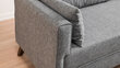 Izvelkamais dīvāns Artie Bella 208, pelēks цена и информация | Dīvāni | 220.lv