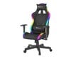 Spēļu krēsls Genesis Trit 600 RGB ar apgaismojumu, melns цена и информация | Biroja krēsli | 220.lv
