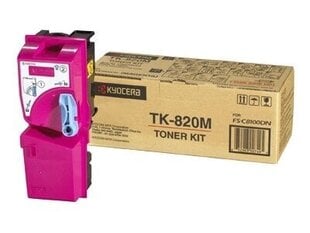 Kyocera TK-820M, фиолетовый картридж цена и информация | Картриджи для лазерных принтеров | 220.lv