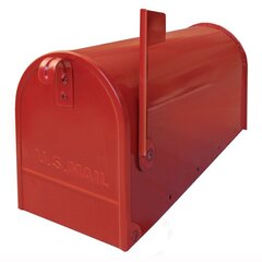 Pastkaste USA sarkana цена и информация | Почтовые ящики, номерные знаки для домов | 220.lv