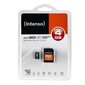 INTENSO 4GB MicroSDHC with Adapter Class 10 цена и информация | Atmiņas kartes mobilajiem telefoniem | 220.lv