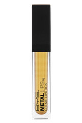 BYS Šķidra lūpu krāsa Metal Lips 24K GOLD cena un informācija | Lūpu krāsas, balzāmi, spīdumi, vazelīns | 220.lv