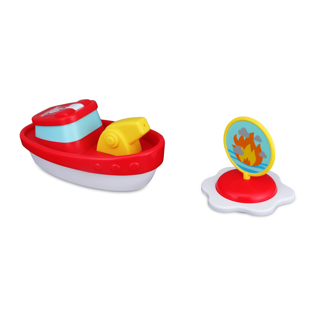 Vannas rotaļlieta Splash 'N Play Fire Boat BB Junior, 16-89015 цена и информация | Rotaļlietas zīdaiņiem | 220.lv