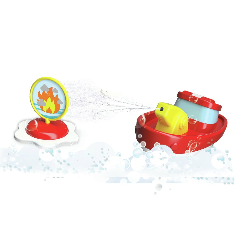 Vannas rotaļlieta Splash 'N Play Fire Boat BB Junior, 16-89015 цена и информация | Rotaļlietas zīdaiņiem | 220.lv