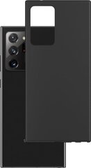 Telefona maciņš 3mk Matt Case piemērots Samsung Note 20 Ultra melns cena un informācija | Telefonu vāciņi, maciņi | 220.lv
