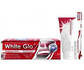 Balinoša zobu pasta White Glo Professional Choice 150 g цена и информация | Зубные щетки, пасты | 220.lv