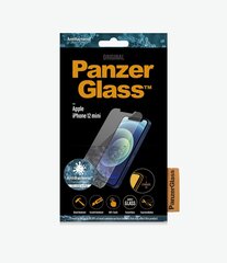 PanzerGlass glass screen protector iPhone 12 Mini цена и информация | Защитные пленки для телефонов | 220.lv