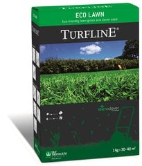 ZĀLIENA MAISĪJUMS ECO-LAWN 1KG цена и информация | Семена для газона | 220.lv