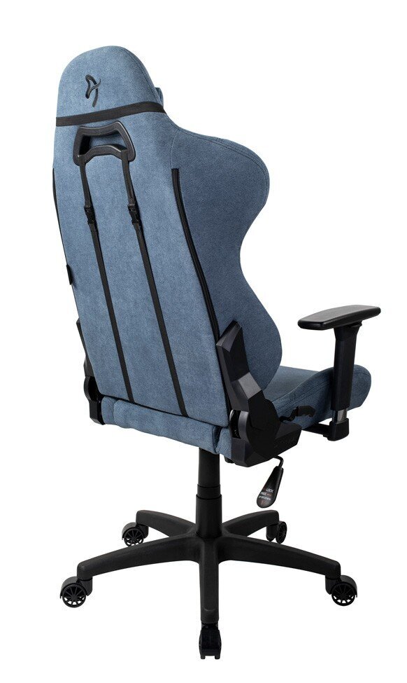 Spēļu krēsls Arozzi Torretta Soft Fabric, zils cena un informācija | Biroja krēsli | 220.lv